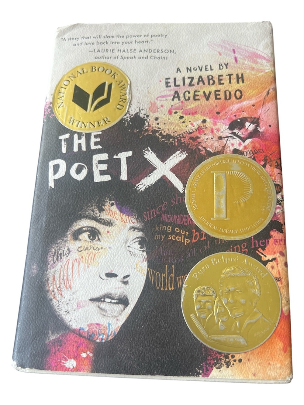 The Poet X by Elizabeth Acevedo — Multicolor Paperback Novel